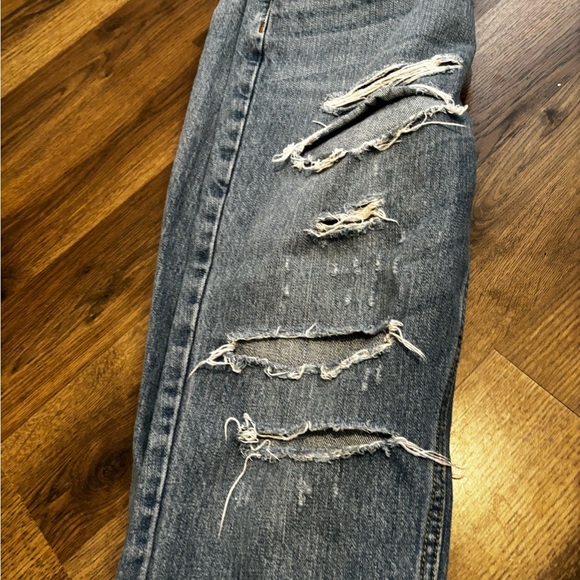 We The Free Light Blue Denim Jeans size 28 basic minimalist neutral daily - Picture 14 of 15